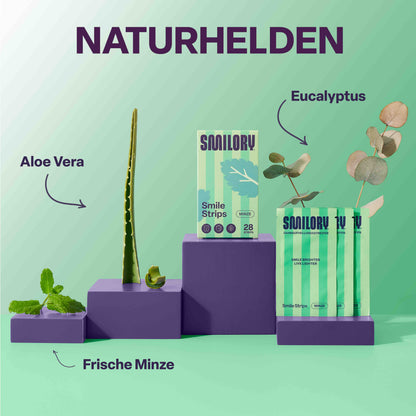 Zahnaufhellungsstreifen - SMILORY®