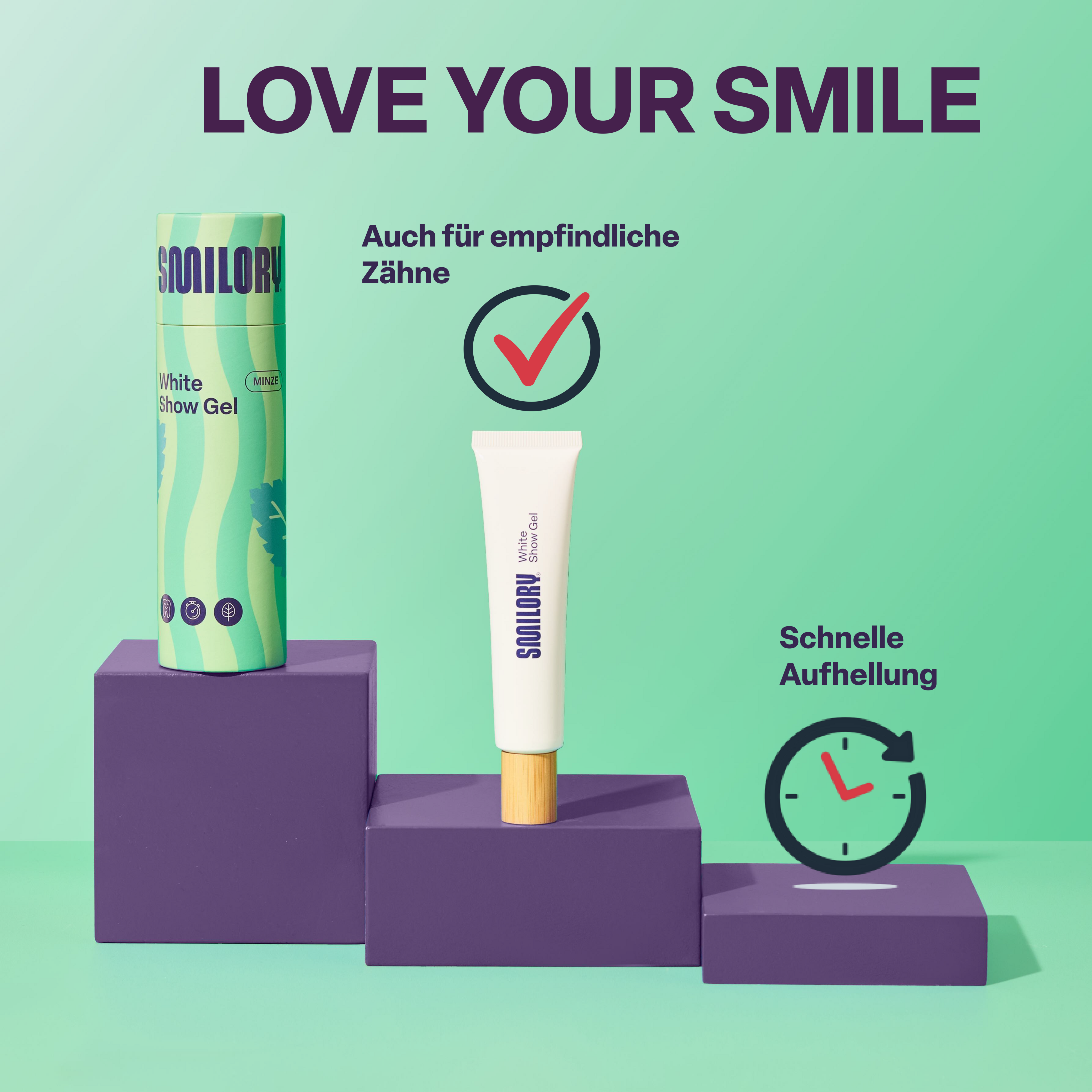 Zahnaufhellungsgel (White Show) - SMILORY®