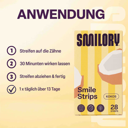 Zahnaufhellungsstreifen - SMILORY®