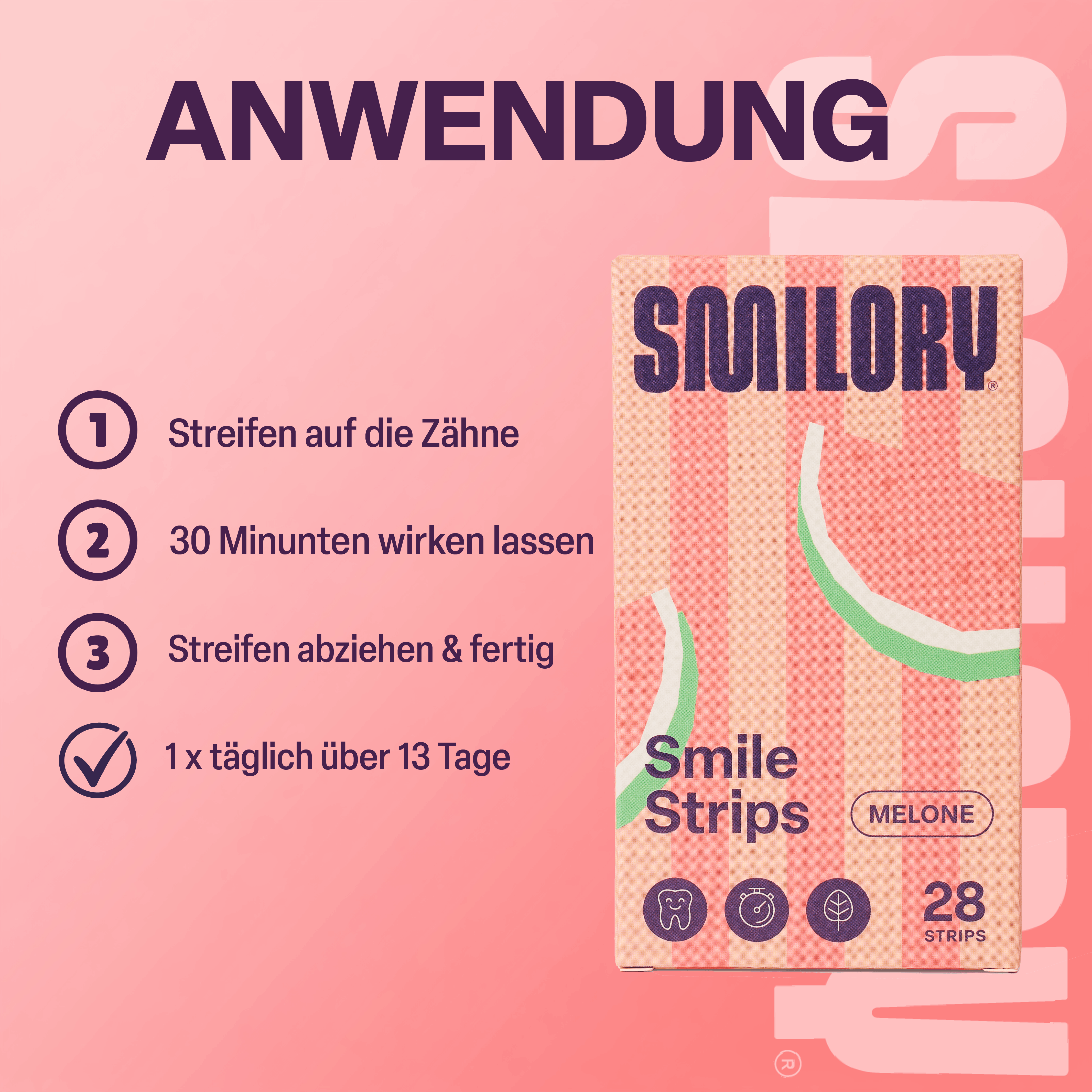 Zahnaufhellungsstreifen - SMILORY®